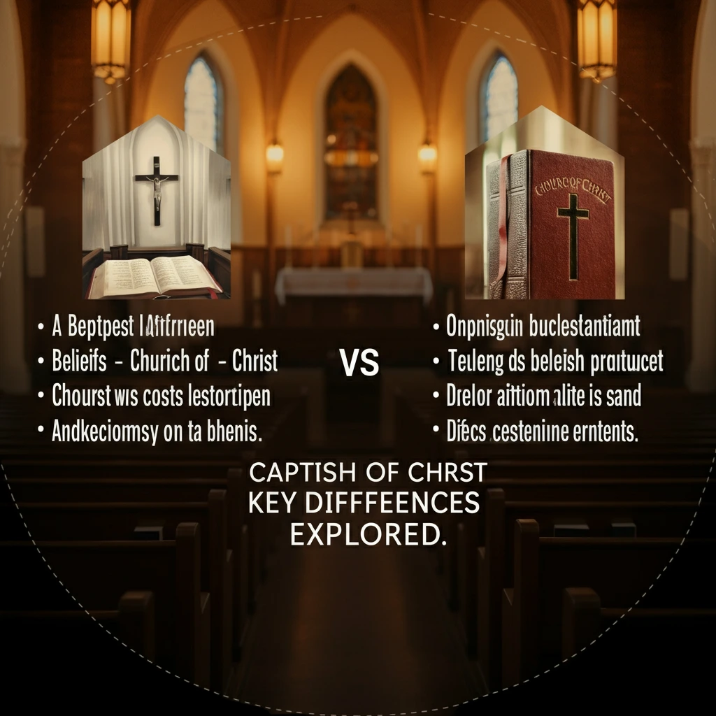 Baptist vs Church of Christ: Key Differences Explored